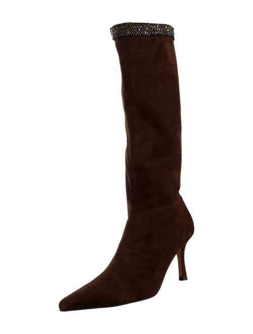 Jimmy Choo Couture Suede Boots