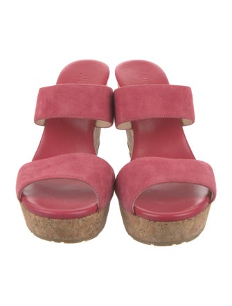 Jimmy Choo Suede Slides