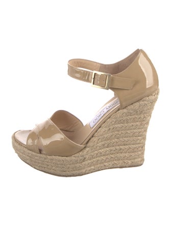 Jimmy Choo Patent Leather Espadrilles