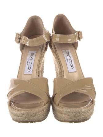 Jimmy Choo Patent Leather Espadrilles