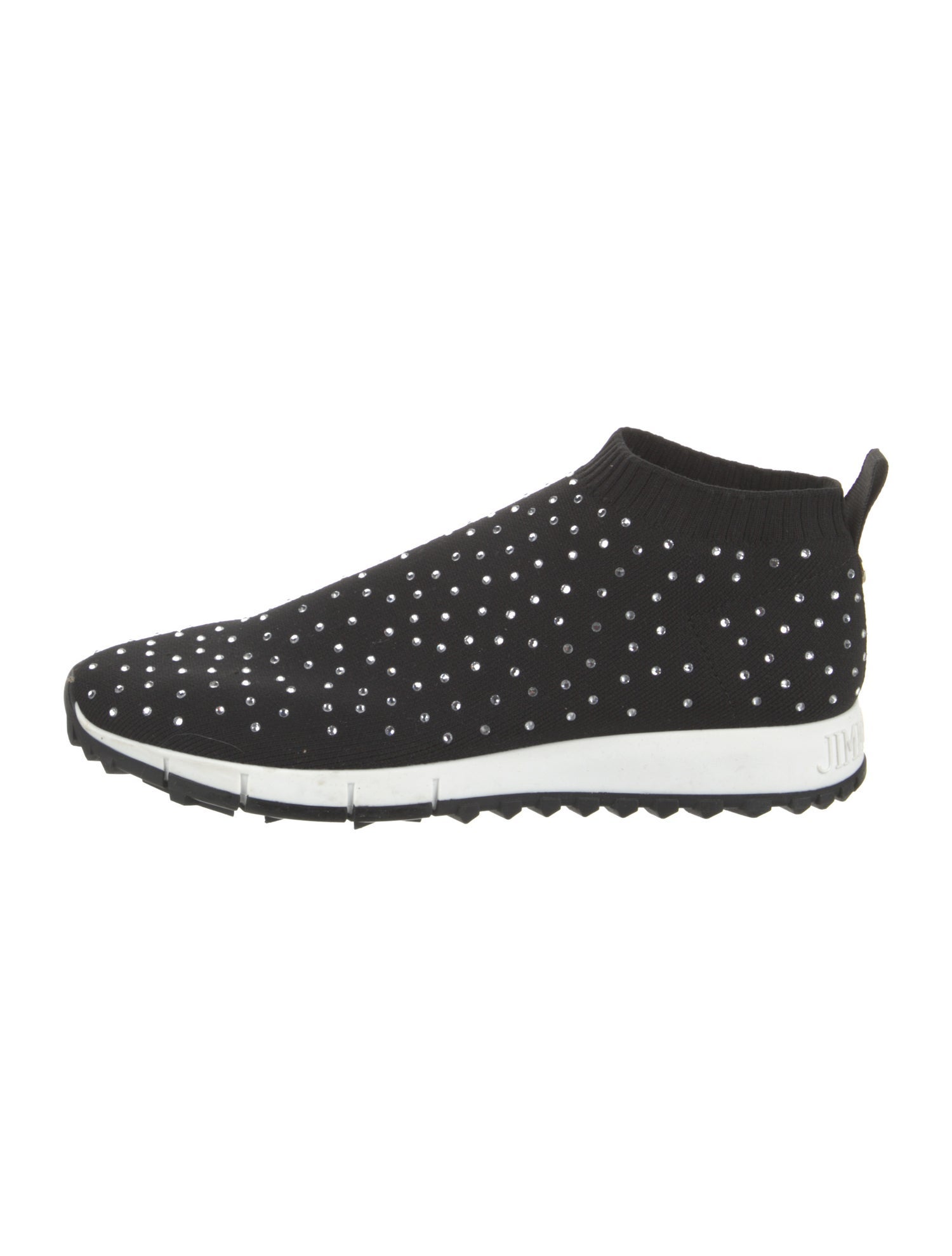 Jimmy Choo Crystal Embellishments Sock Sneakers