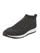 Jimmy Choo Crystal Embellishments Sock Sneakers
