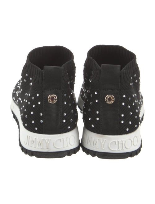 Jimmy Choo Crystal Embellishments Sock Sneakers