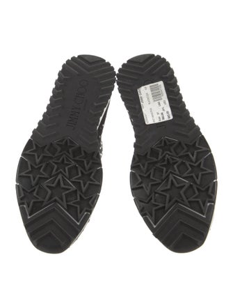 Jimmy Choo Crystal Embellishments Sock Sneakers