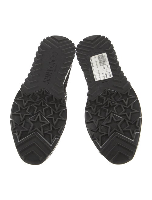 Jimmy Choo Crystal Embellishments Sock Sneakers
