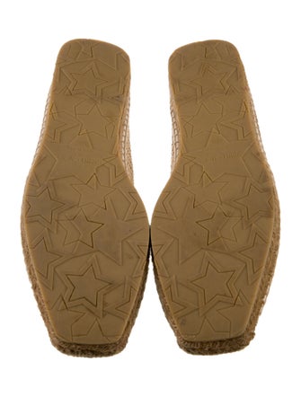 Jimmy Choo Raffia Graphic Print Espadrilles