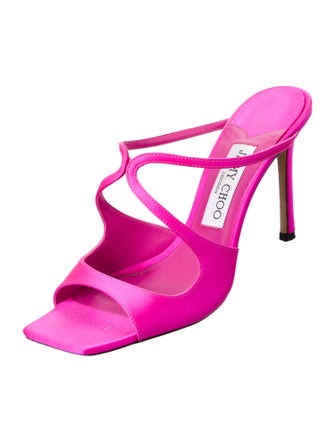 Jimmy Choo Satin Mules