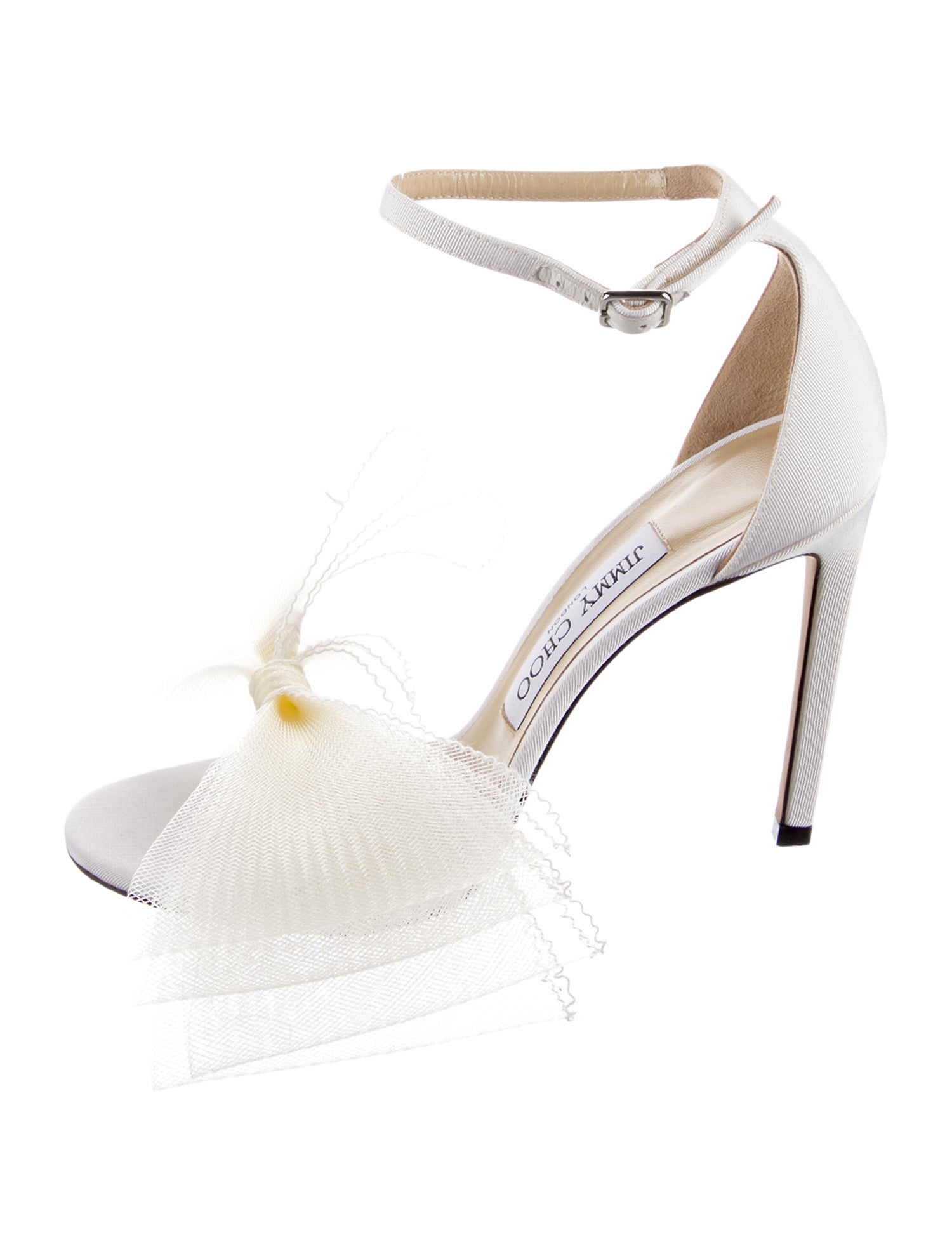 Jimmy Choo Bow Accents D'Orsay Pumps