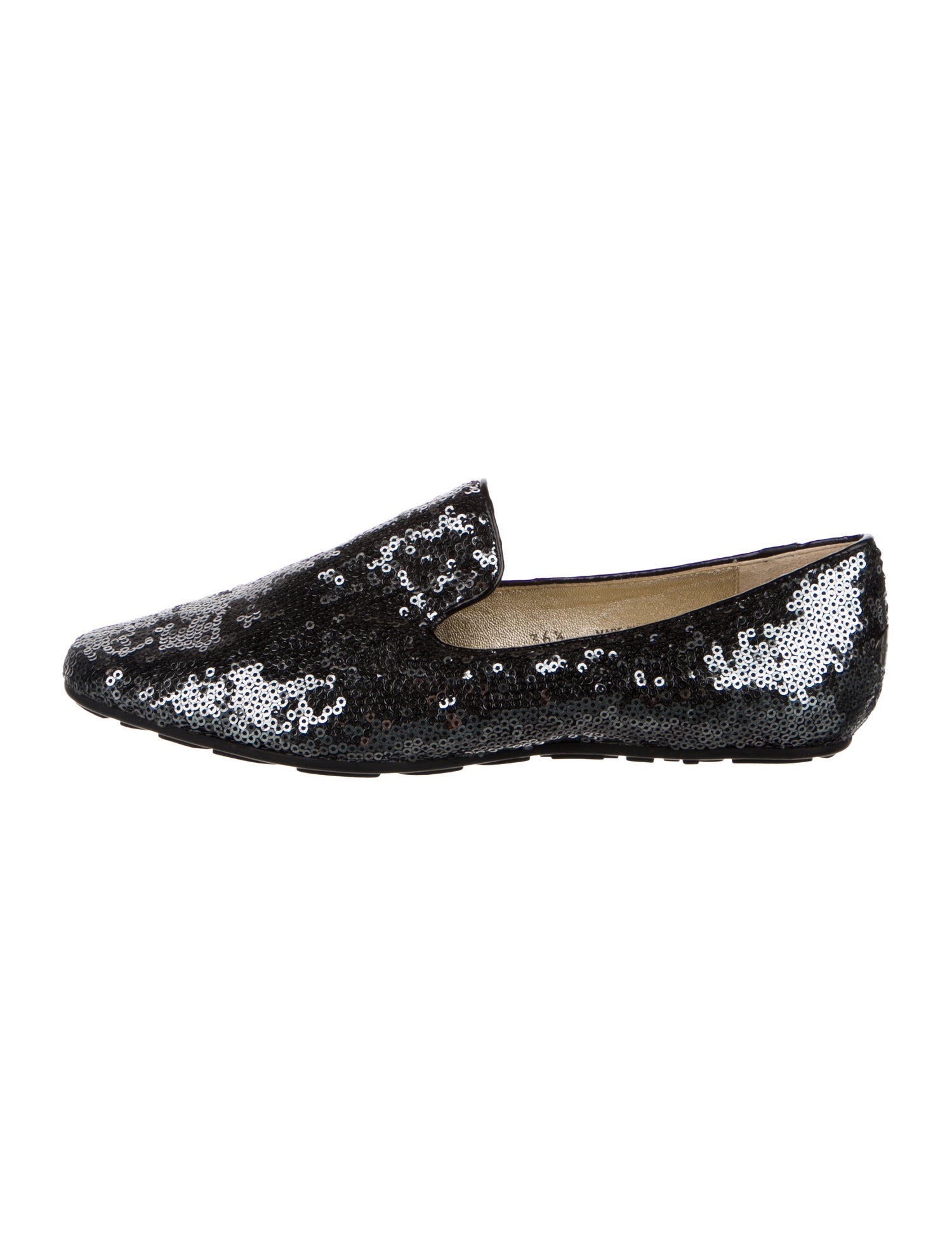 Jimmy Choo Sequins Sequin Embellishments Ballet Flats