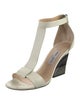 Jimmy Choo Leather T-Strap Sandals