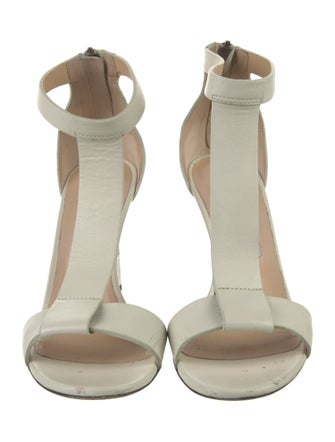 Jimmy Choo Leather T-Strap Sandals