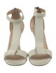 Jimmy Choo Leather T-Strap Sandals