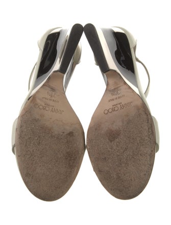 Jimmy Choo Leather T-Strap Sandals