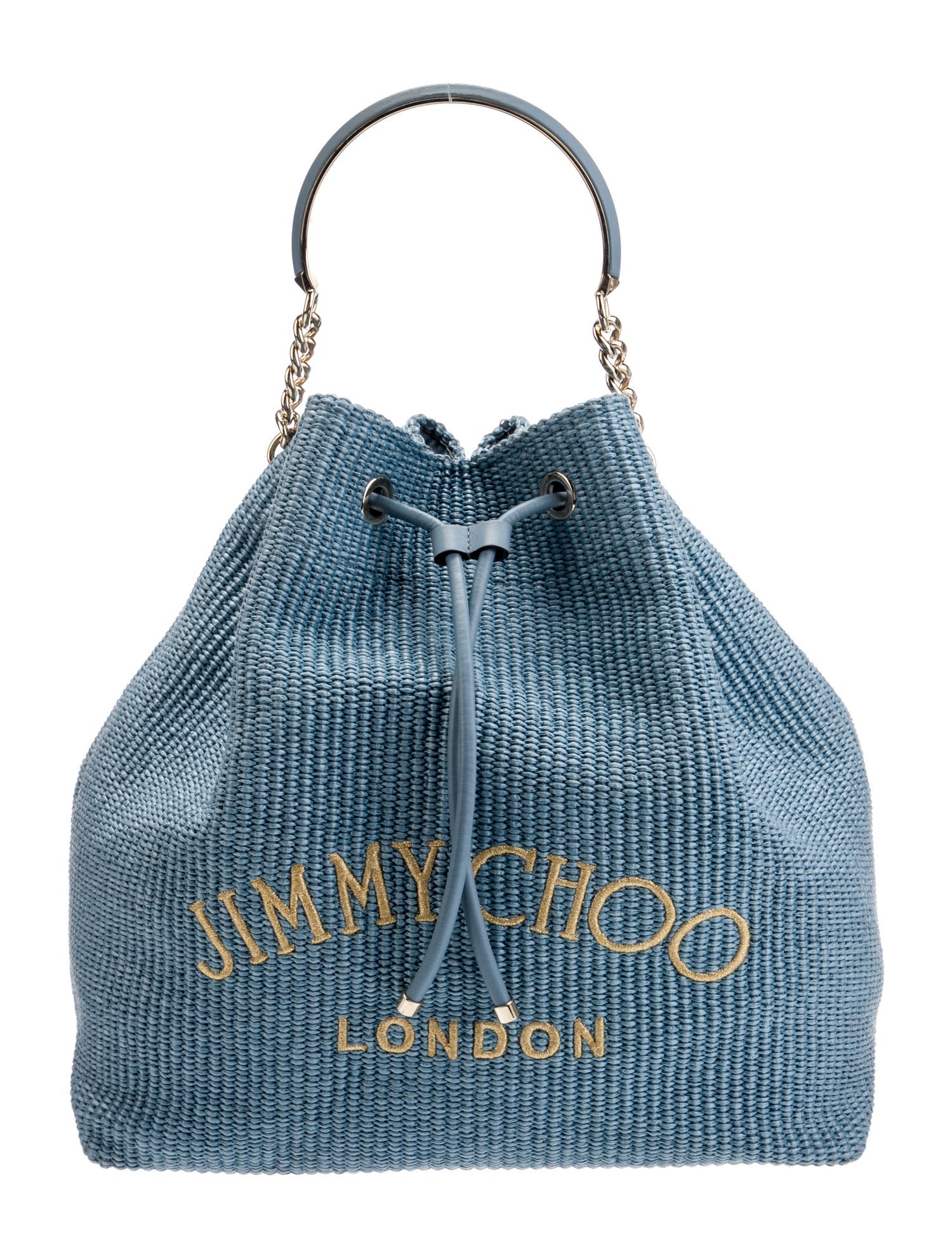 Jimmy Choo Raffia Bon Bon