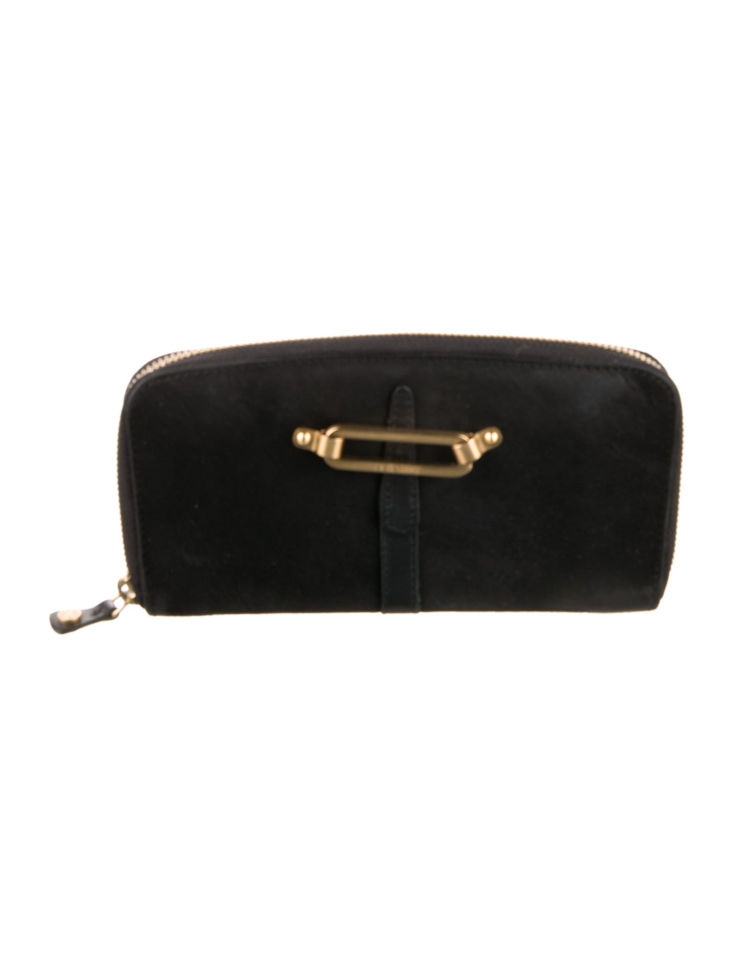 Jimmy Choo Suede Continental Wallet