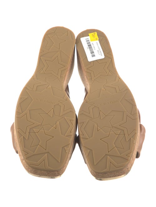 Jimmy Choo Leather Slides