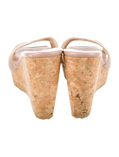 Jimmy Choo Glitter Accents Slides