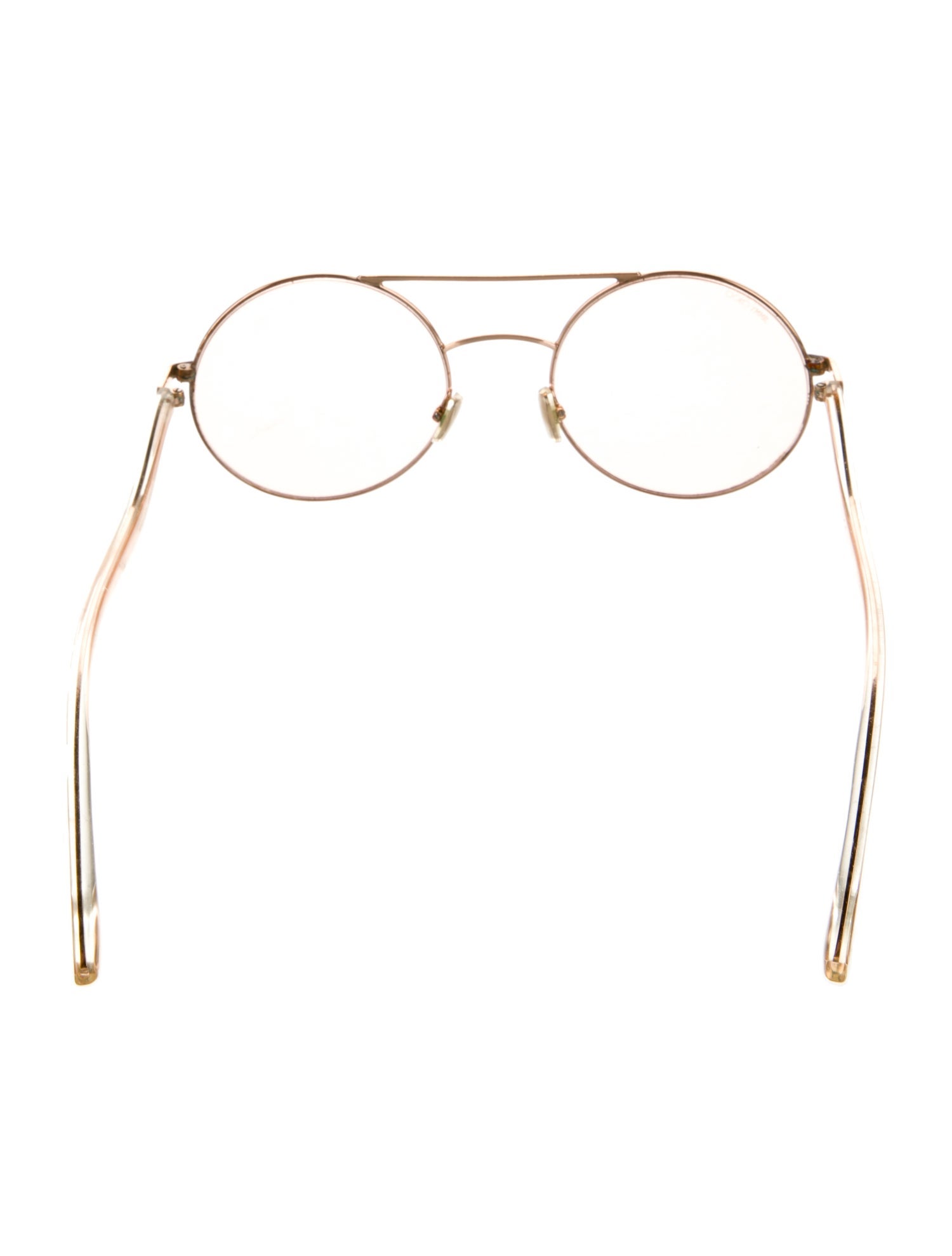 Jimmy Choo Round Gradient Sunglasses