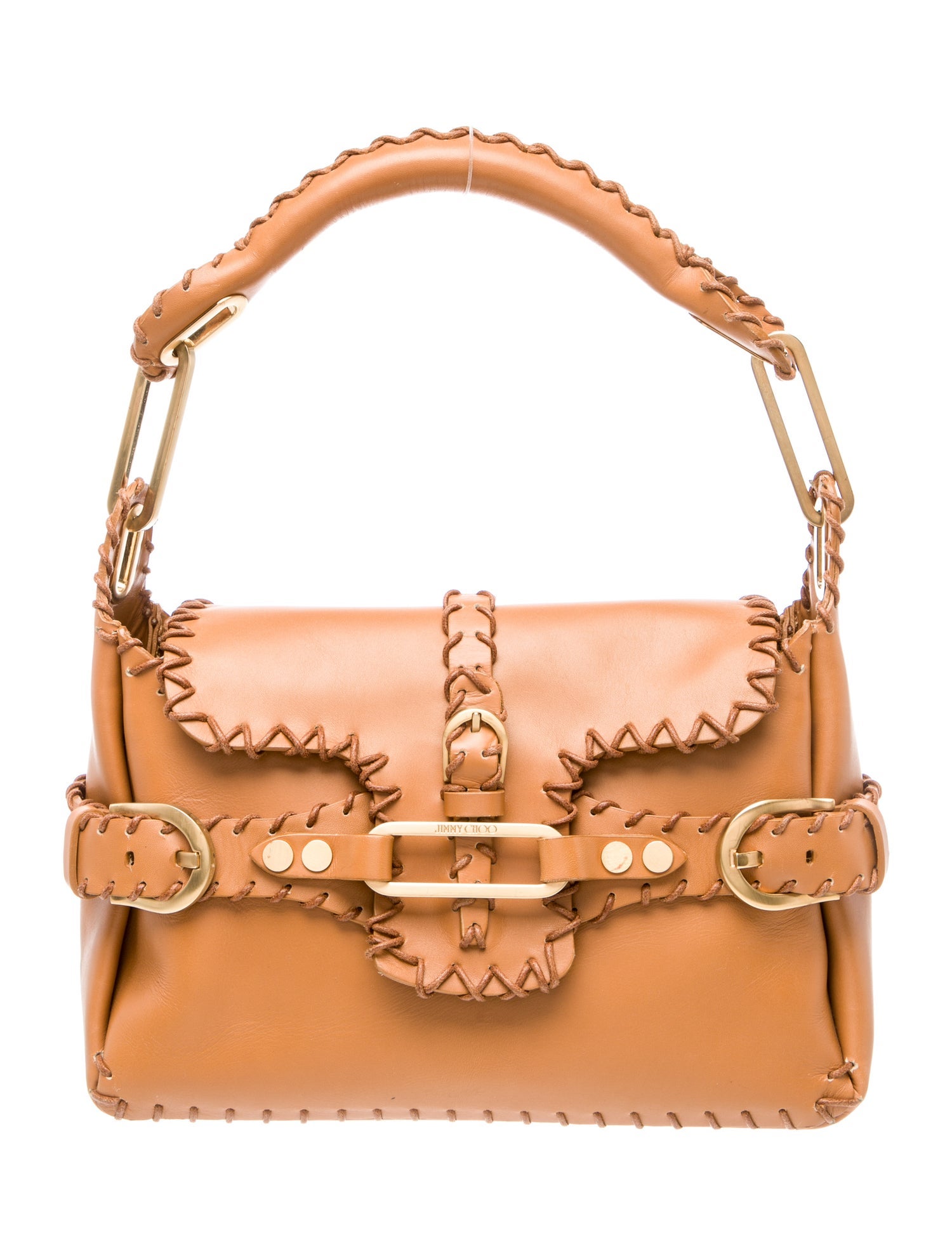 Jimmy Choo Leather Top Handle Bag
