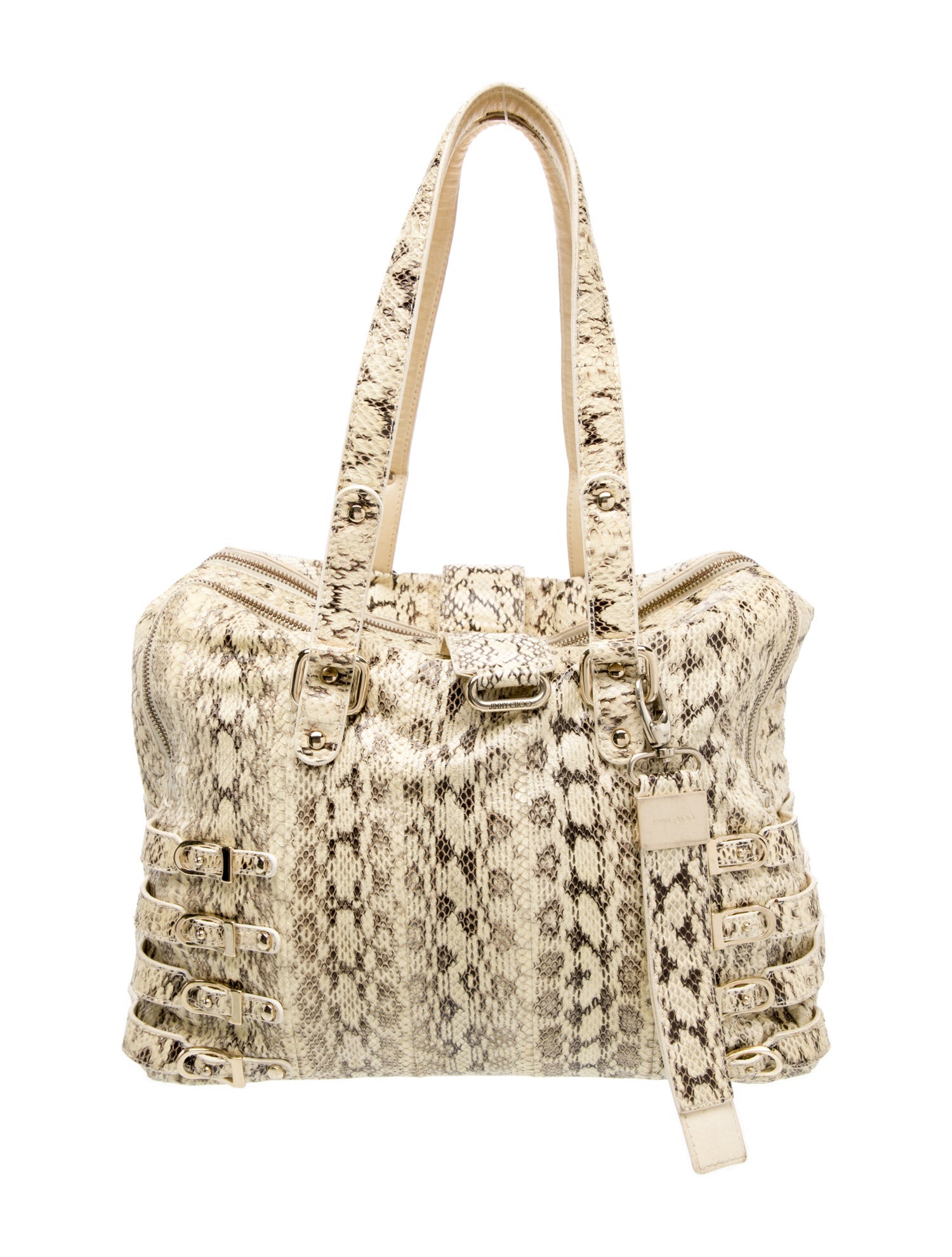Jimmy Choo Snakeskin Shoulder Bag