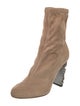 Jimmy Choo Suede Crystal Embellishments Sock Boots