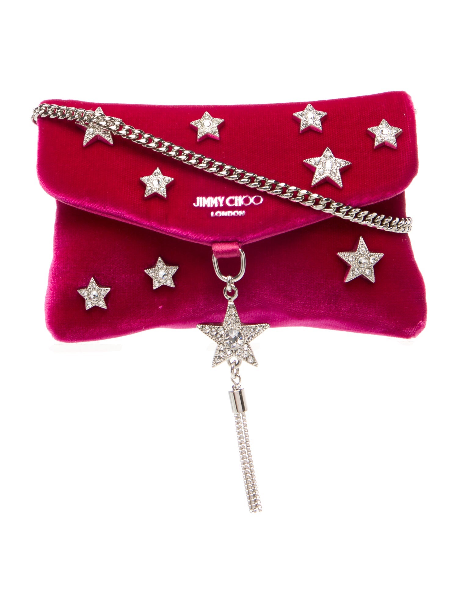 Jimmy Choo Velvet Crossbody Bag