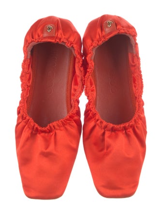 Jimmy Choo Satin Ballet Flats