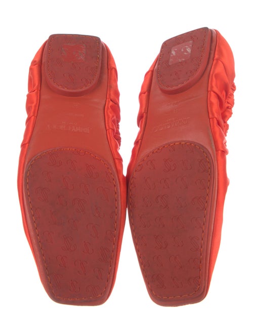 Jimmy Choo Satin Ballet Flats