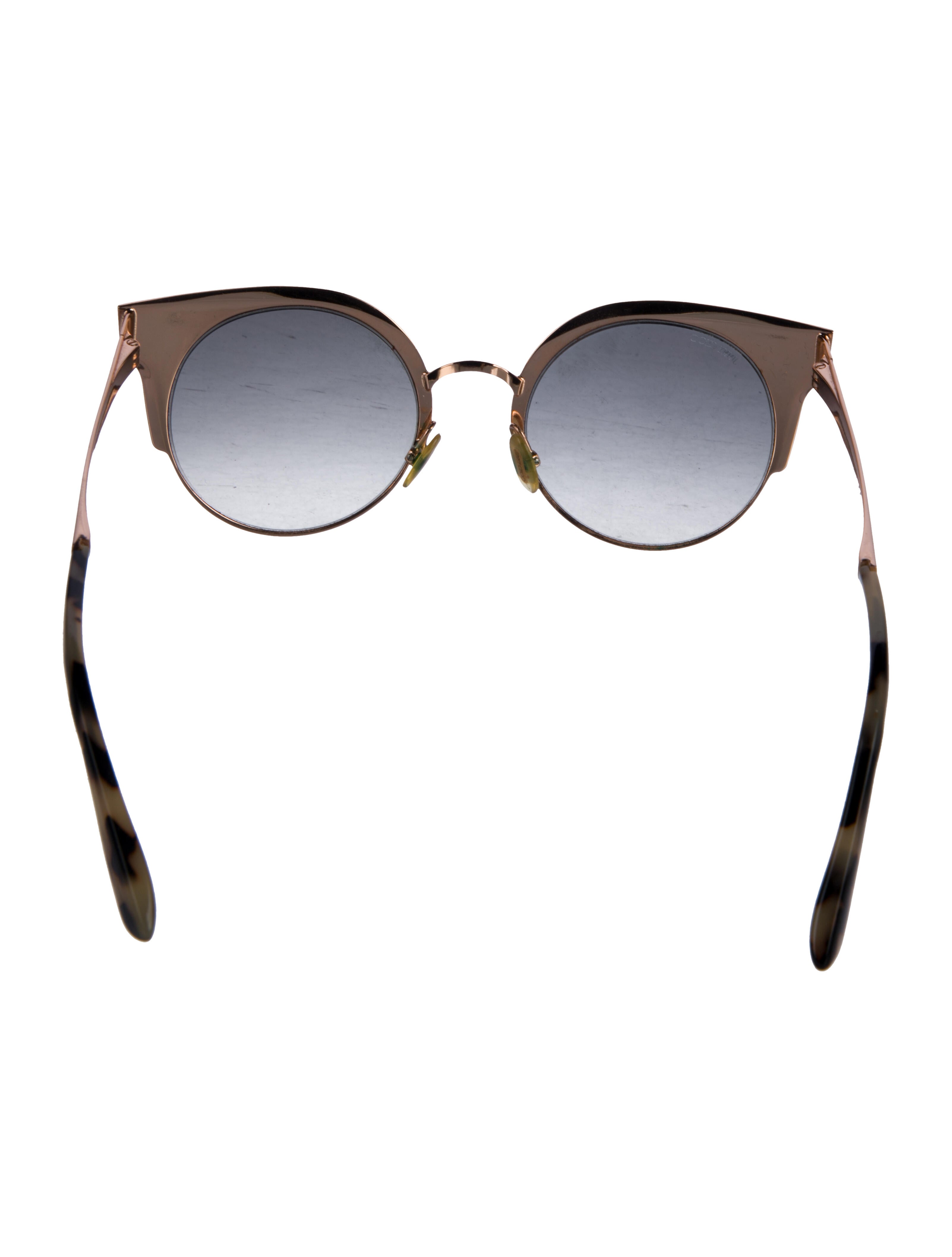 Jimmy Choo Cat-Eye Gradient Sunglasses