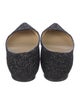 Jimmy Choo Glitter Glitter Accents Ballet Flats
