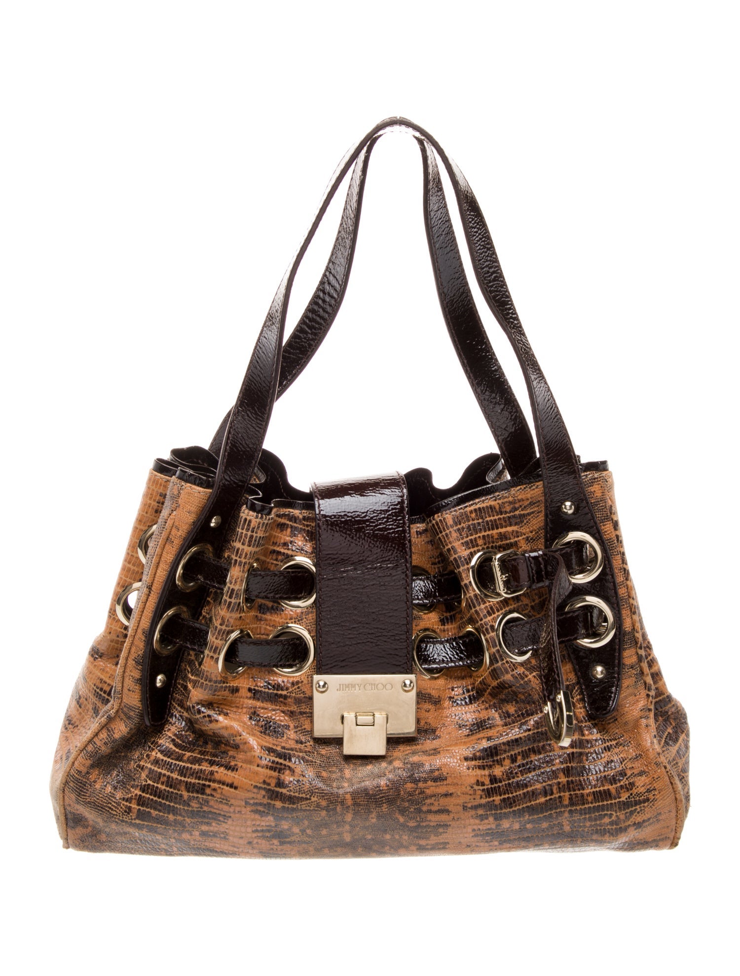 Jimmy Choo Leather Shoulder Bag