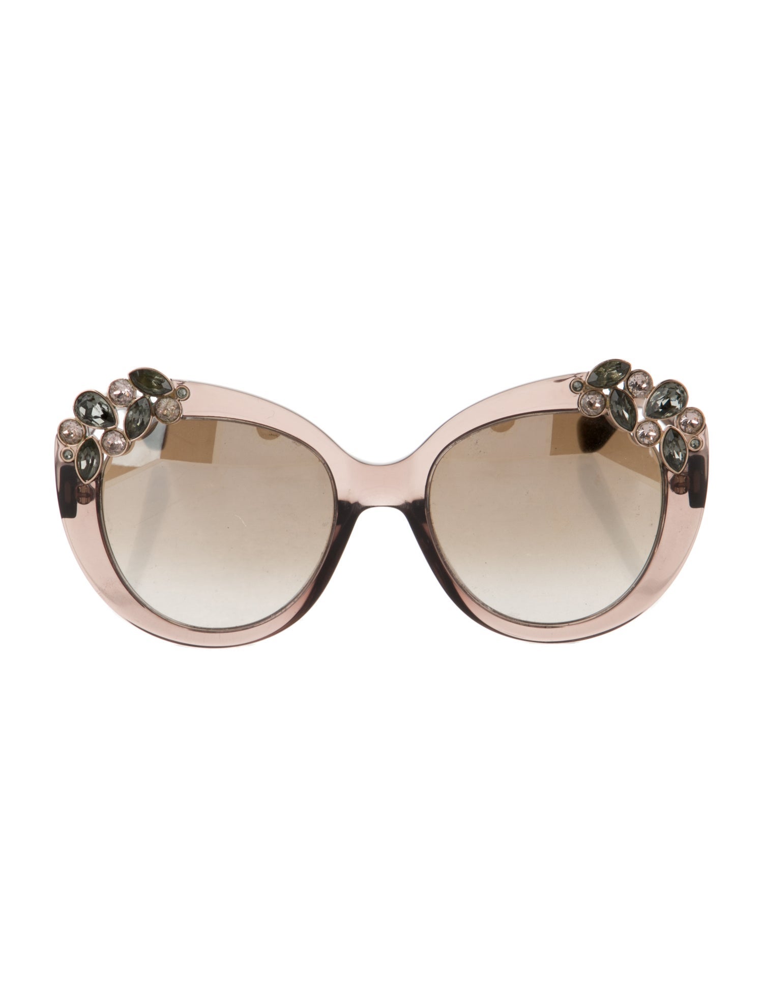 Jimmy Choo Oversize Tinted Sunglasses