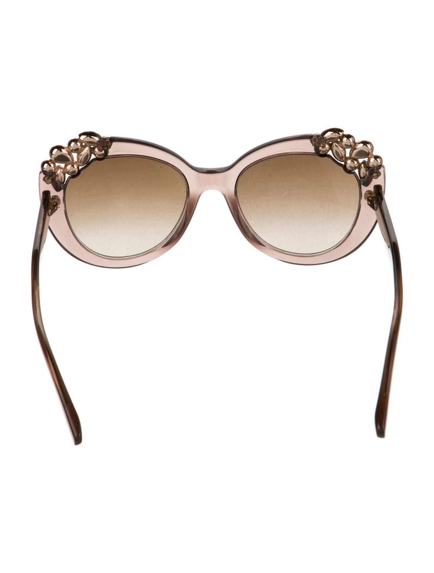 Jimmy Choo Oversize Tinted Sunglasses