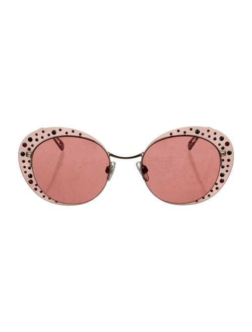 Jimmy Choo Round Tinted Sunglasses