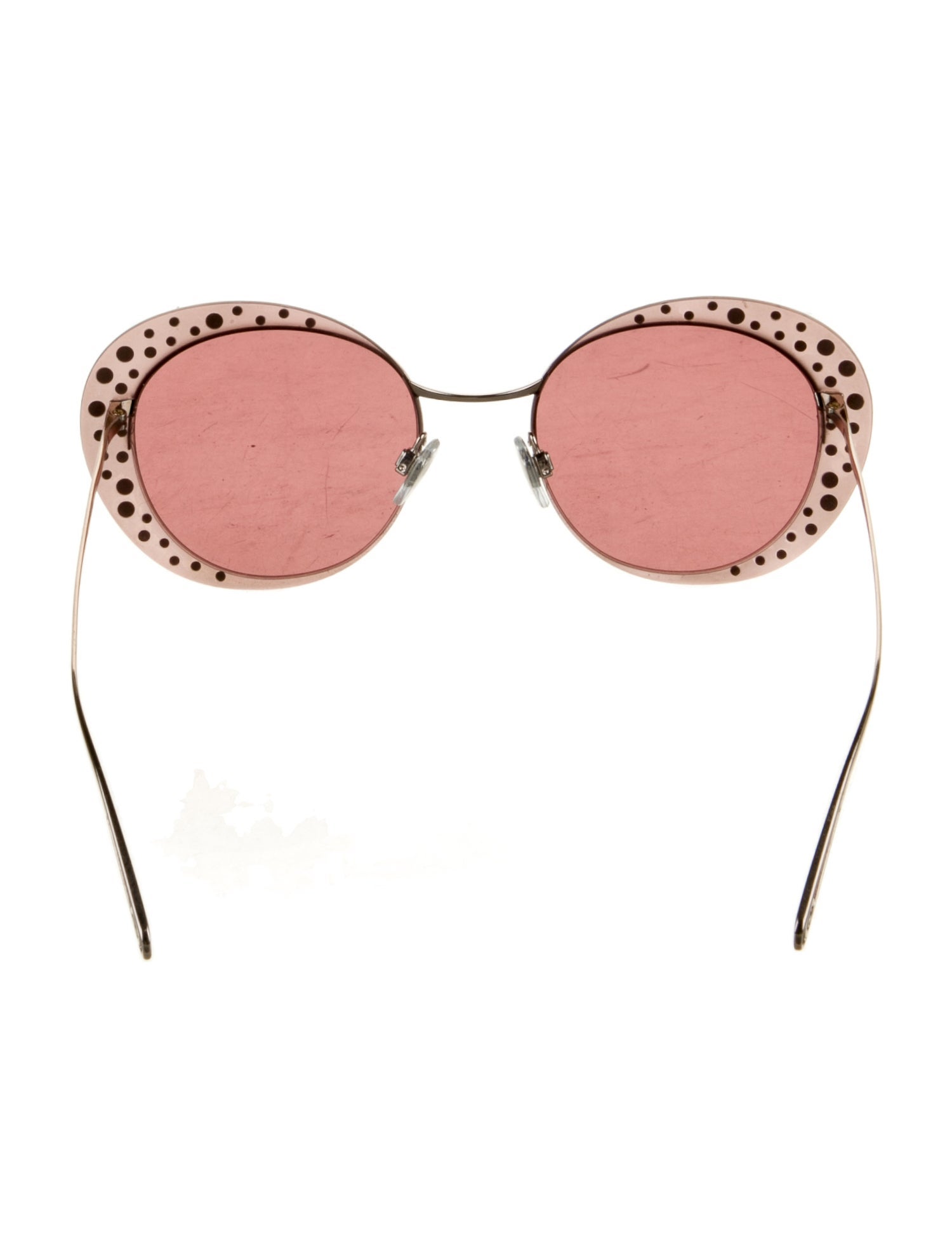 Jimmy Choo Round Tinted Sunglasses