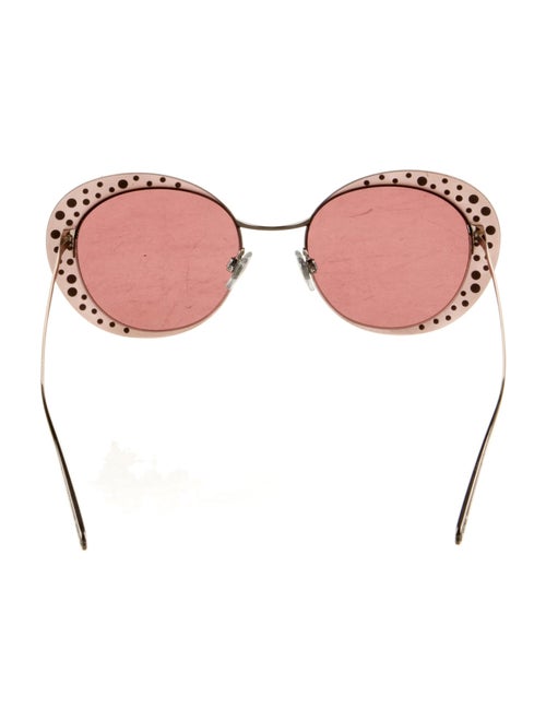 Jimmy Choo Round Tinted Sunglasses