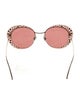 Jimmy Choo Round Tinted Sunglasses