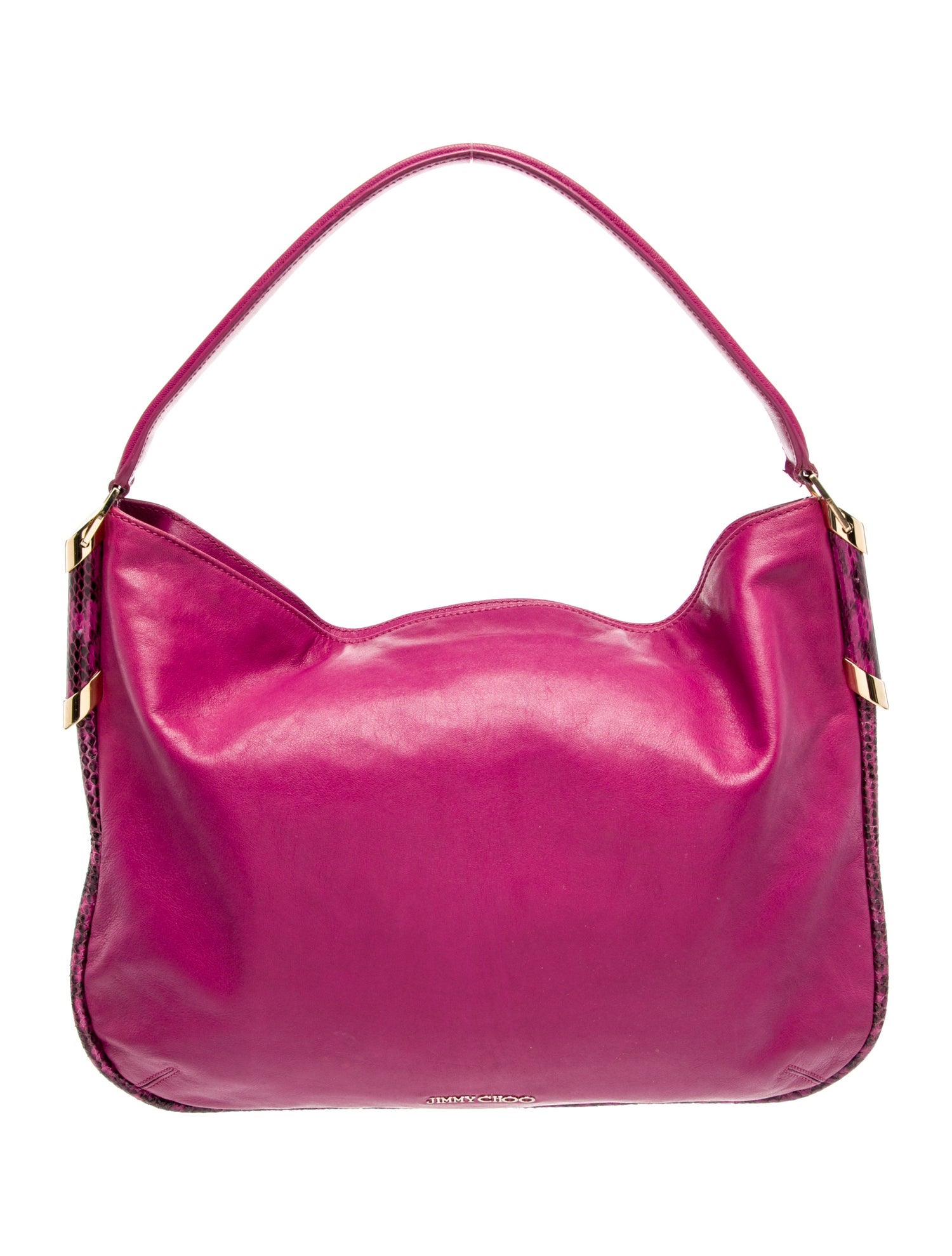 Jimmy Choo Leather Top Handle Bag