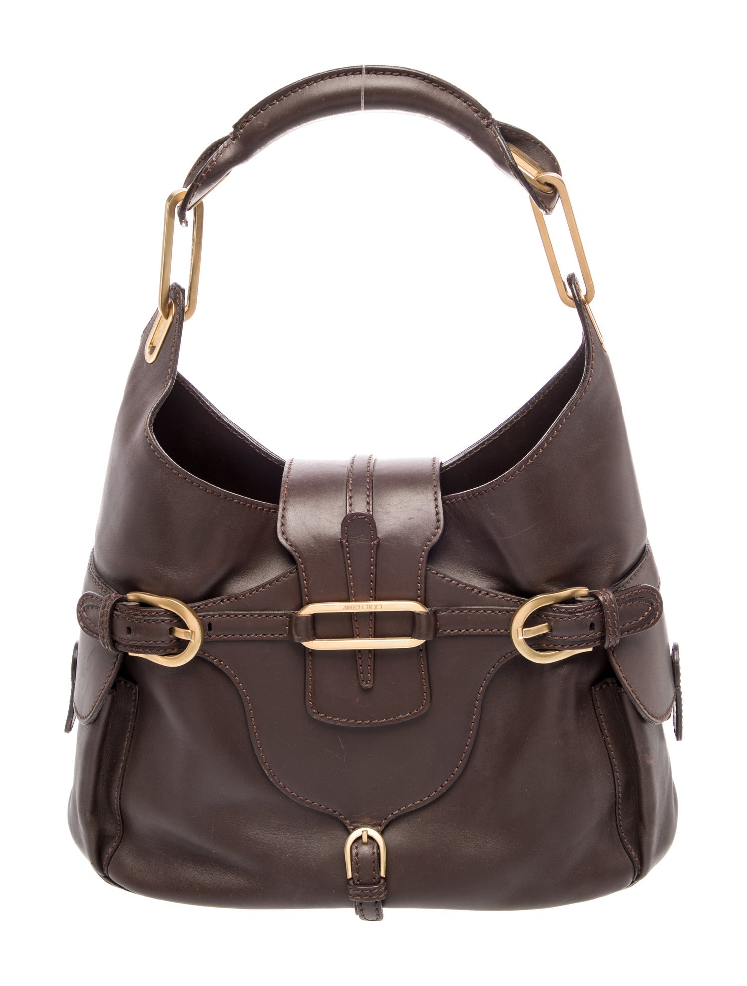 Jimmy Choo Leather Shoulder Bag