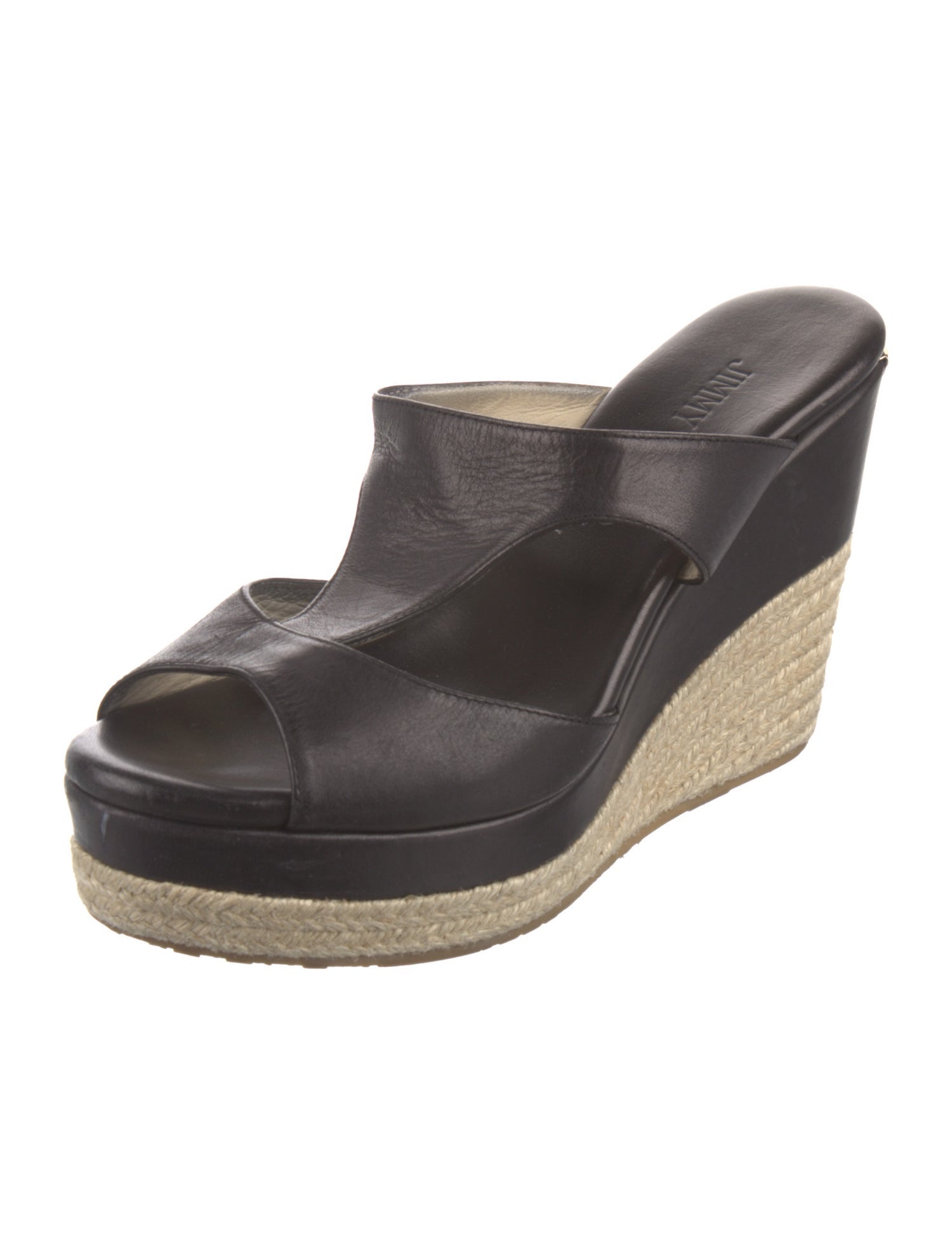 Jimmy Choo Leather Espadrilles