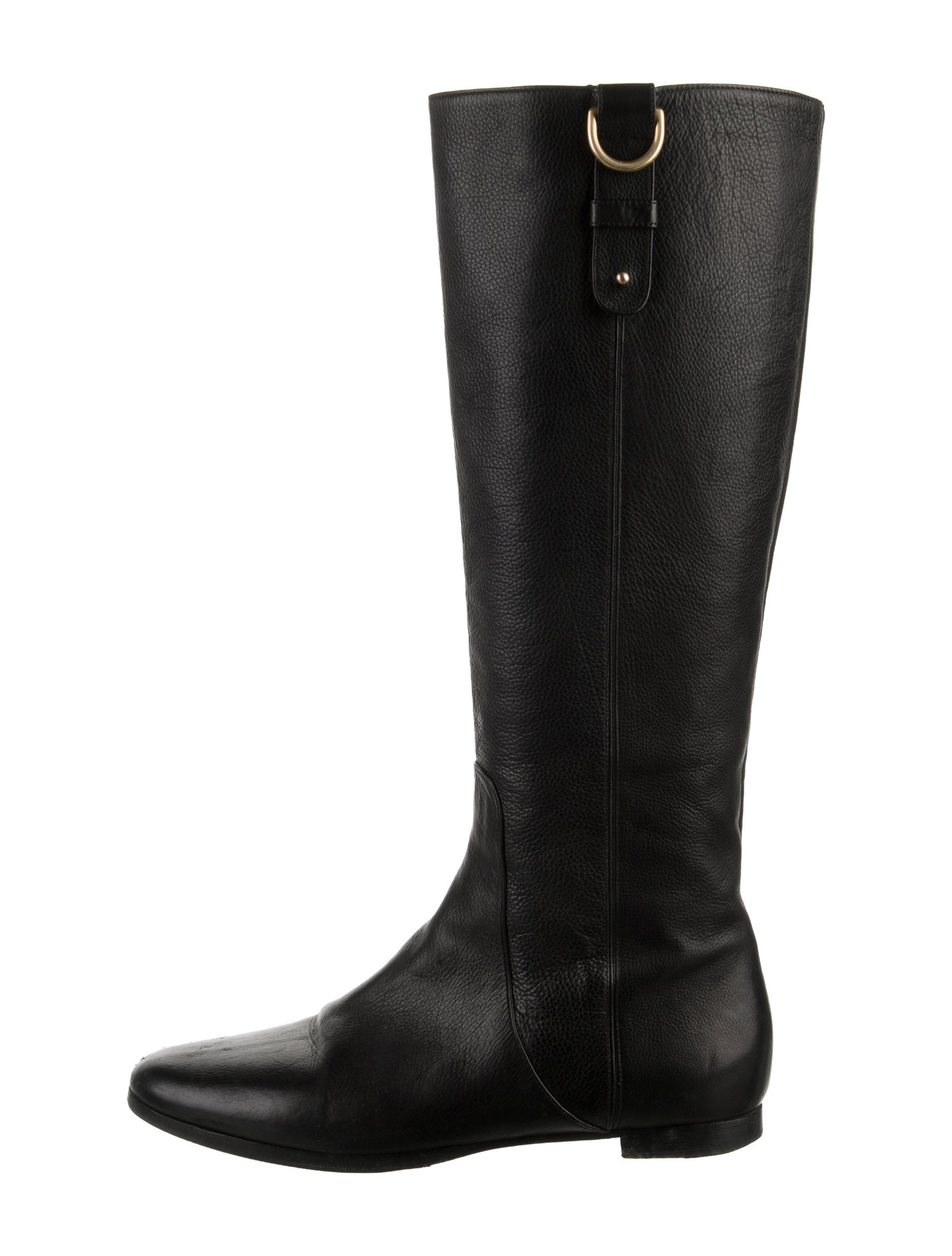 Jimmy Choo Leather Riding Boots