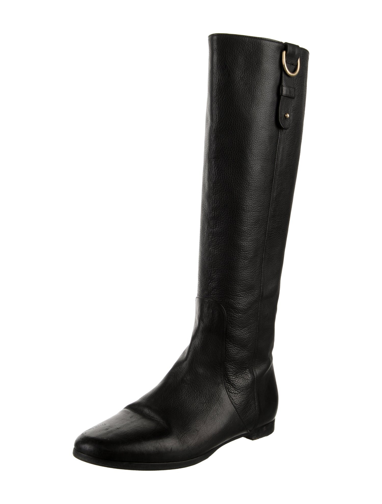 Jimmy Choo Leather Riding Boots
