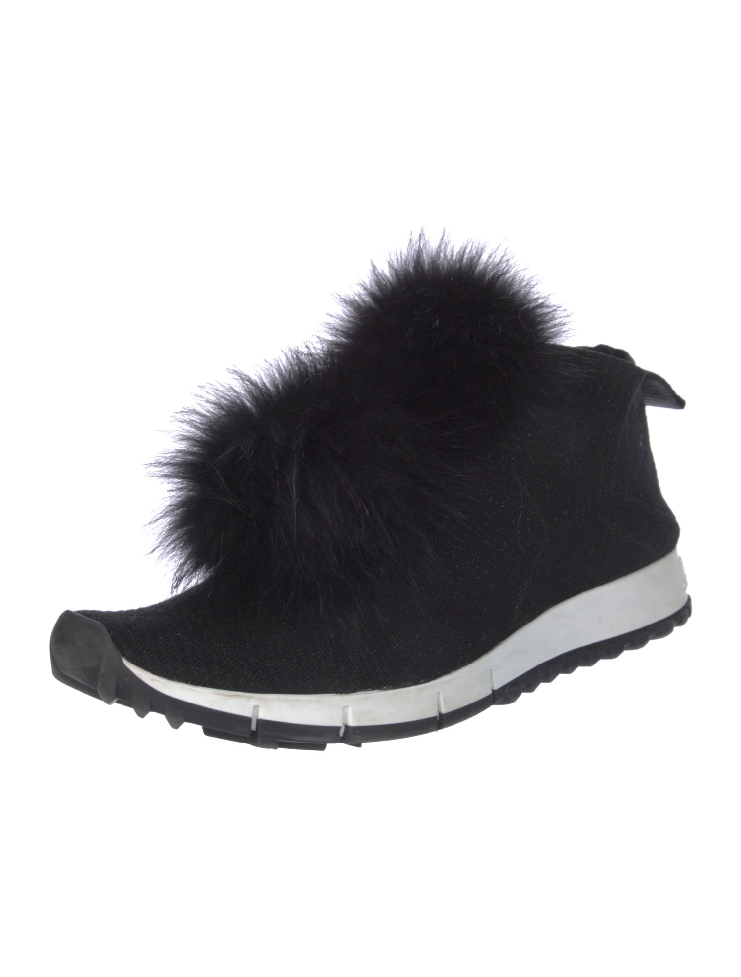 Jimmy Choo Pom-Pom Embellishments Sneakers