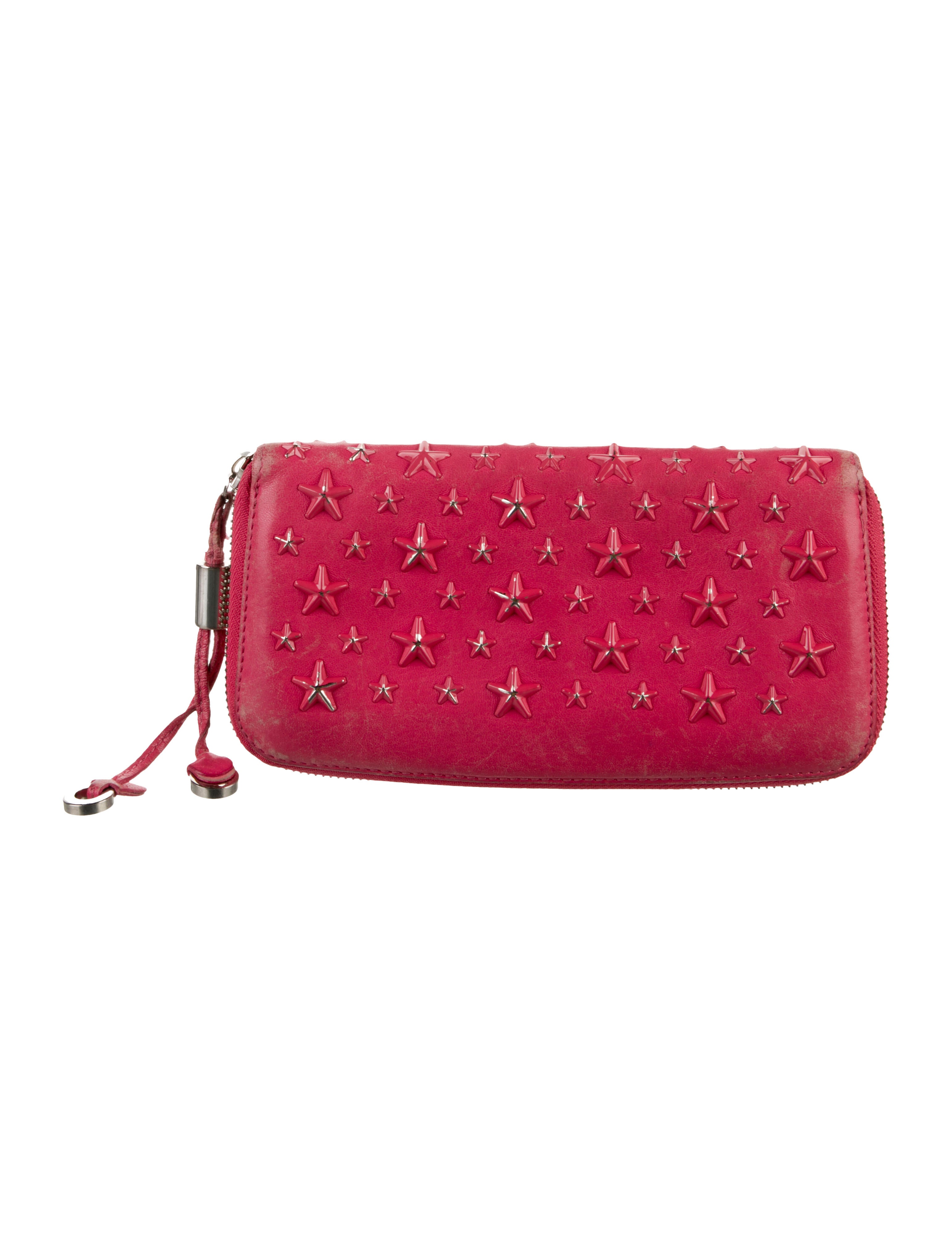 Jimmy Choo Leather Wristlet