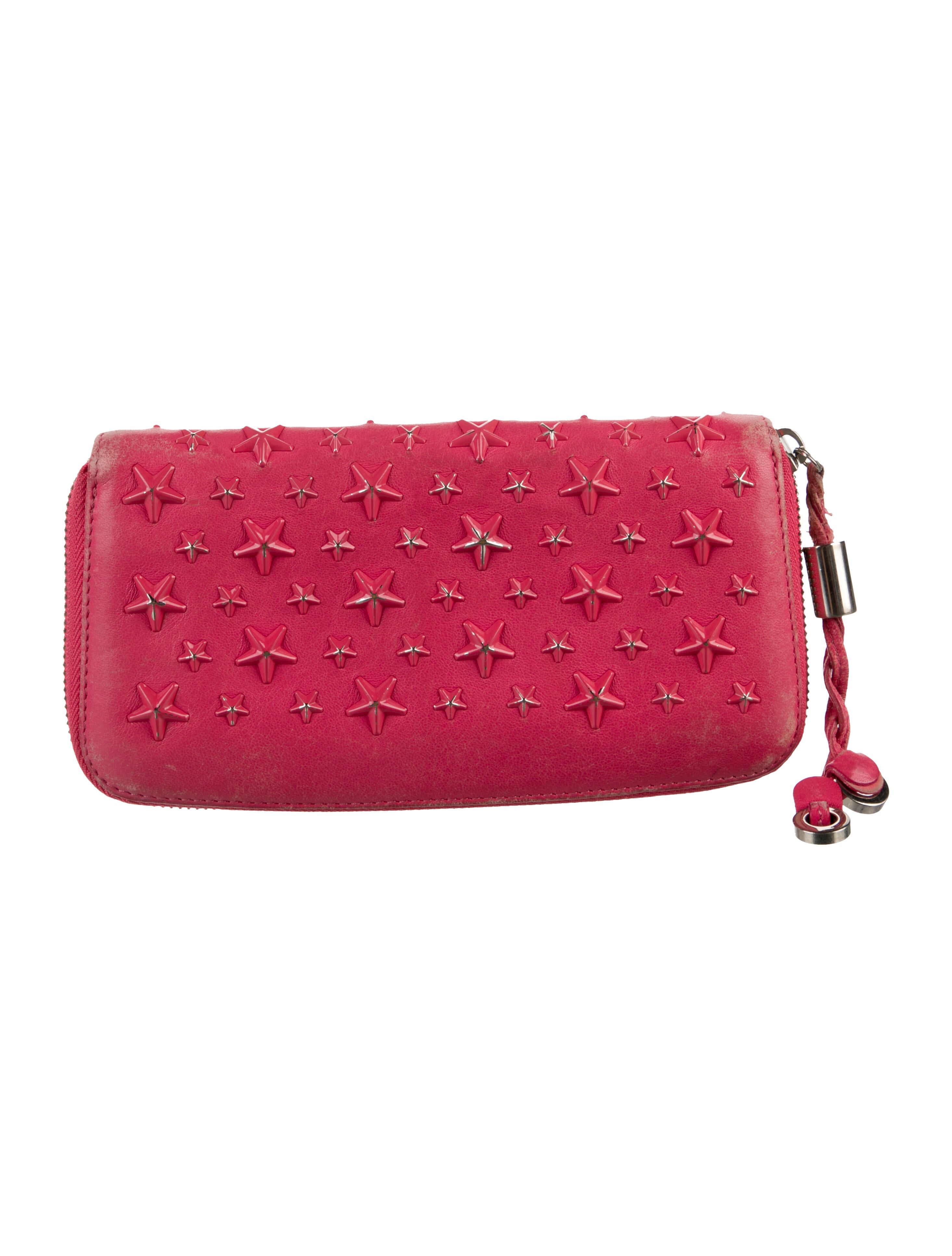 Jimmy Choo Leather Wristlet