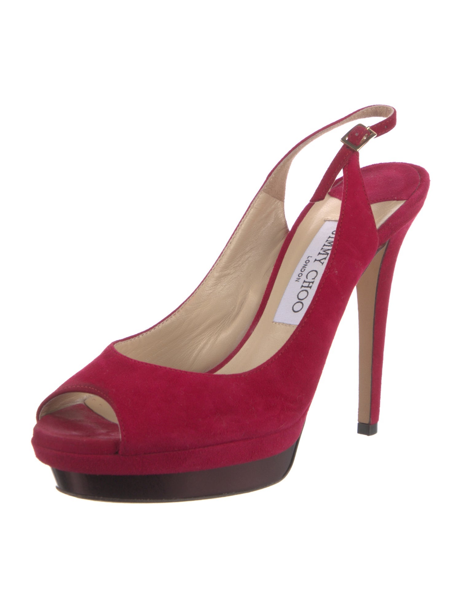 Jimmy Choo Suede Slingback Pumps