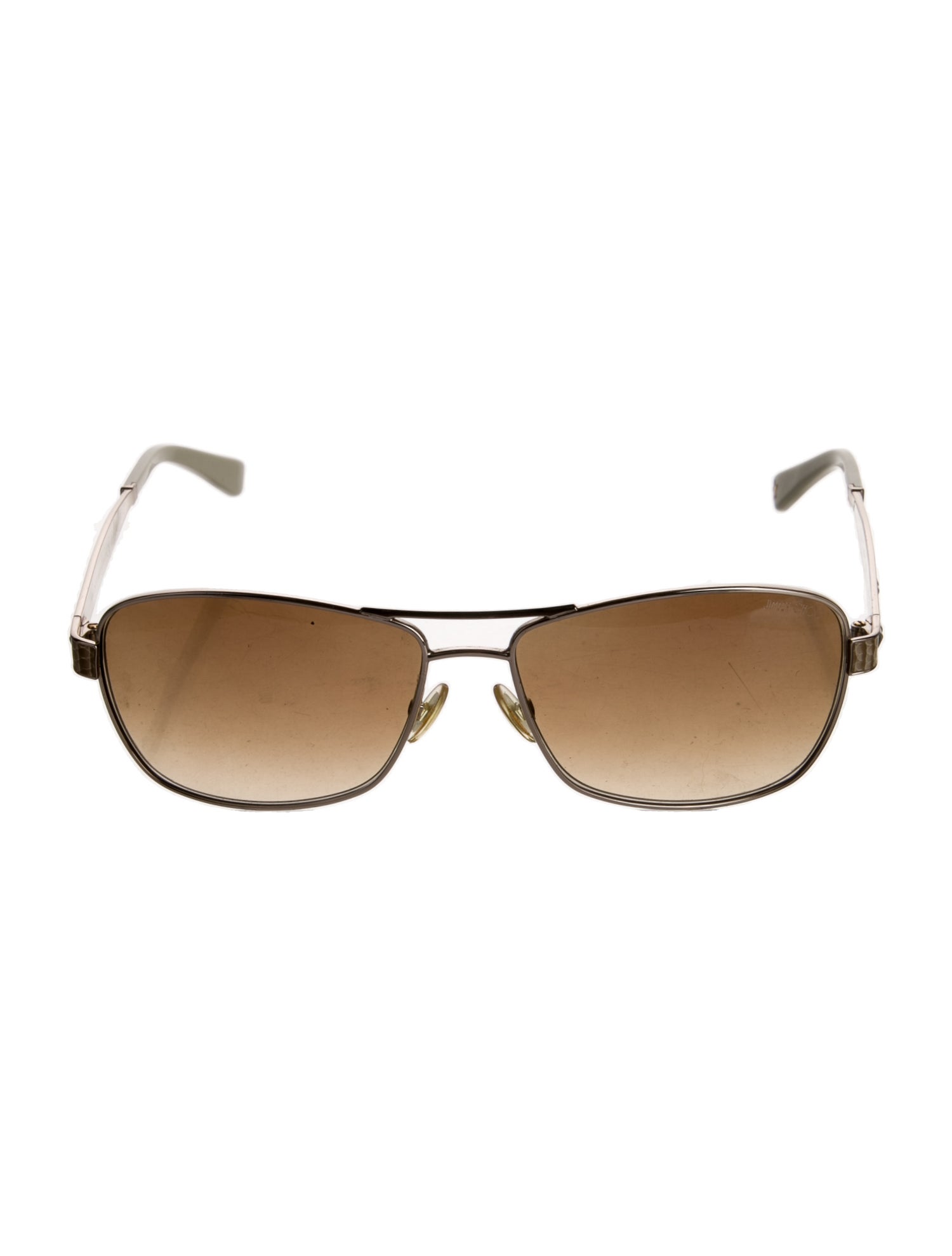 Jimmy Choo Aviator Gradient Sunglasses