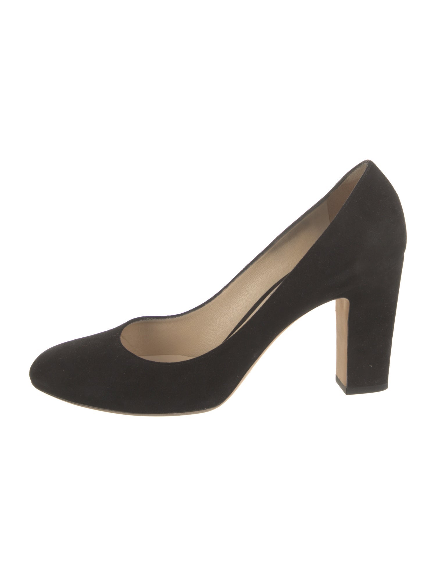 Jimmy Choo Suede Leather Trim Embellishment Pumps