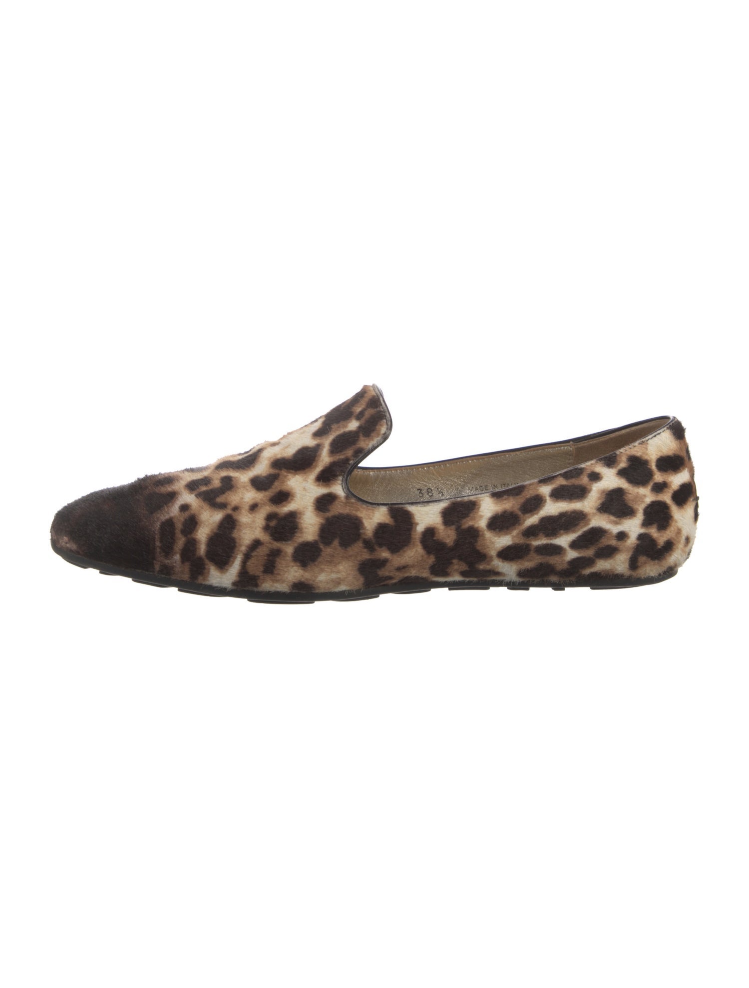 Jimmy Choo Ponyhair Animal Print Loafers
