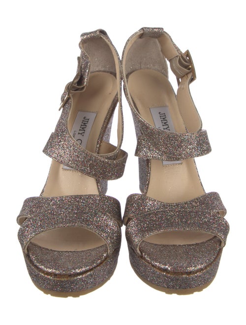 Jimmy Choo Glitter Espadrilles